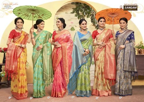Sangam Kamini Cotton Wholesale Designer Saree Collection